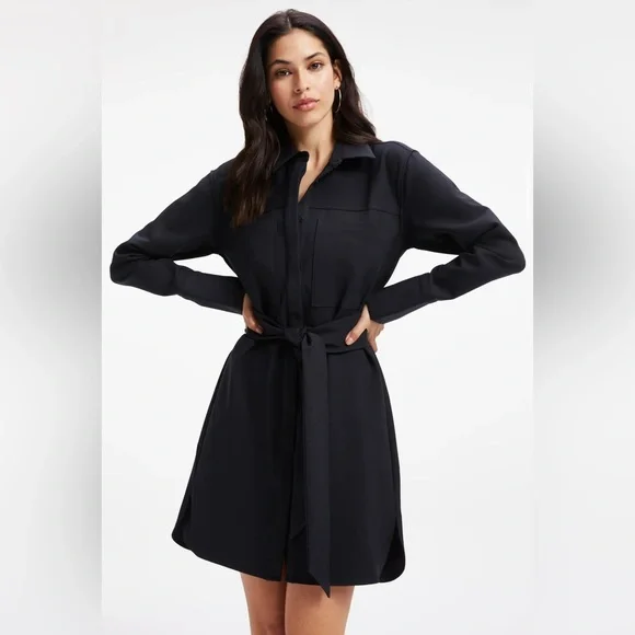 Good American Poplin Shirt Dress NWT - Picture 2 of 13